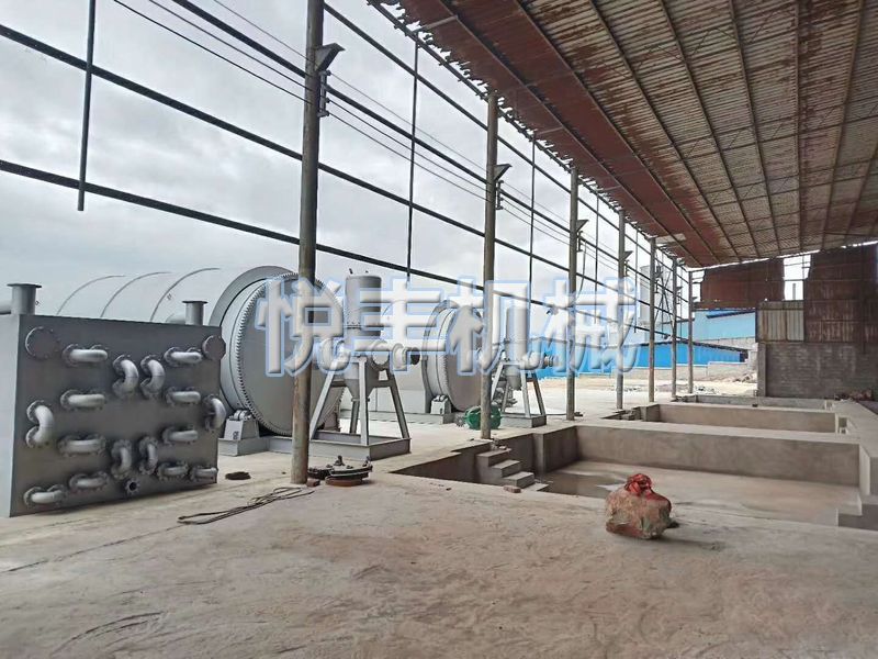 云南客戶煉油設備安裝現場